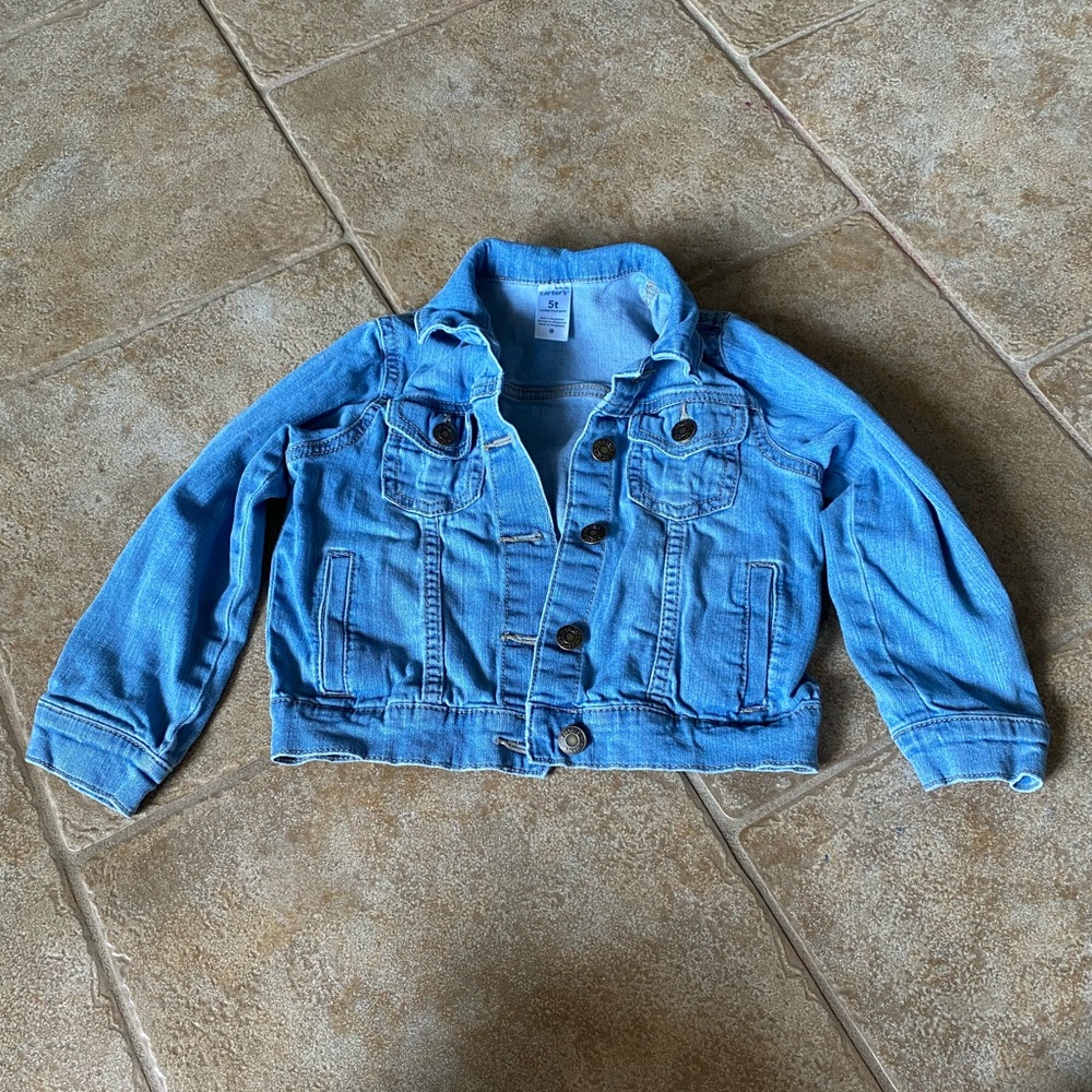 Toddler jean jacket. Xs (5)